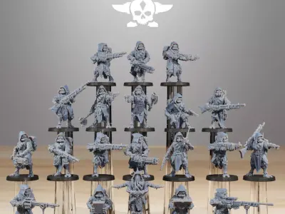 Scavenger Rangers Builder Kit 3D print model