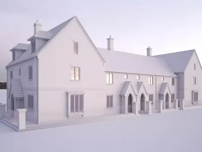 British House Bosc 3A4F 3D model