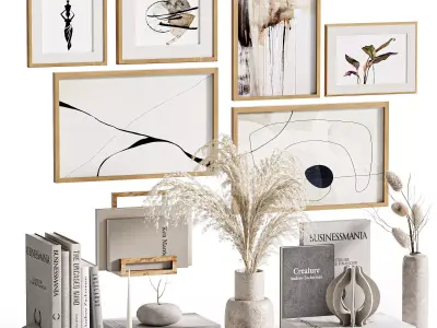 decorative set44 3D model