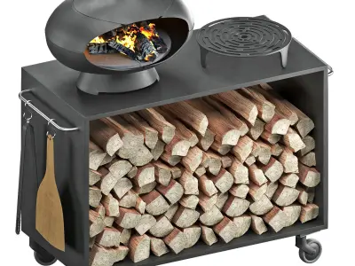 Morso forno garden set 3D model