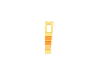 Kids Alphabet K Pendants 3dm STL OBJ FBX Renders Details 3D print model
