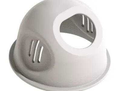 Electrical Batten Holder 3D print model