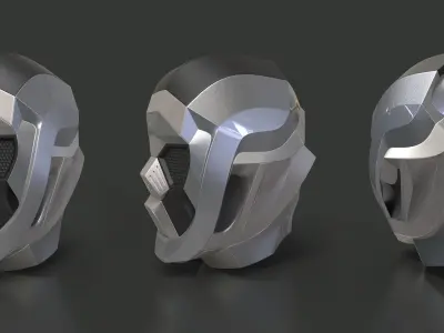 Robotic head 3D model