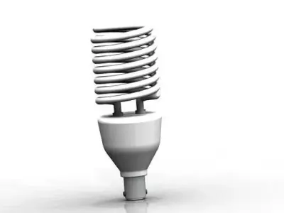 Energy Saver Light Free 3D model