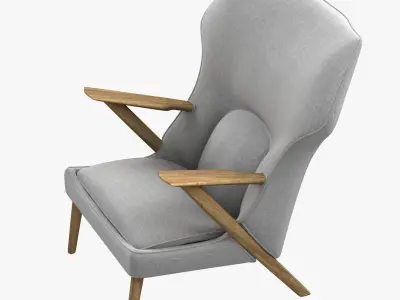 Control Veendam Lounge Chair 3D model