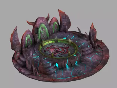 Lava Hell - Altar 65 3D model