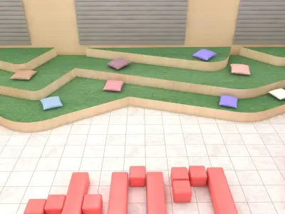 innovation  hub  3D model