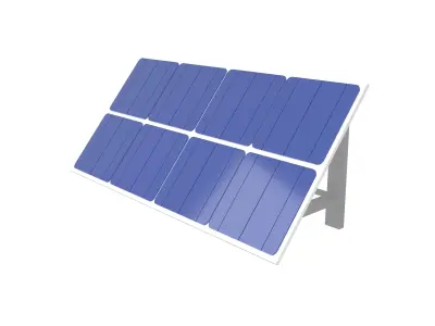 Solar Panel V1 Pack 01 Low-poly 3D model