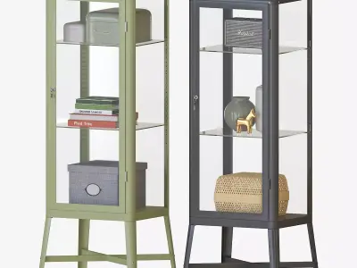 FABRIKOR Glass Door Cabinet 3D model