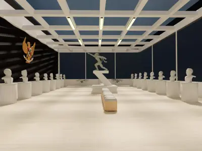 Museum Dwipantara 3D model