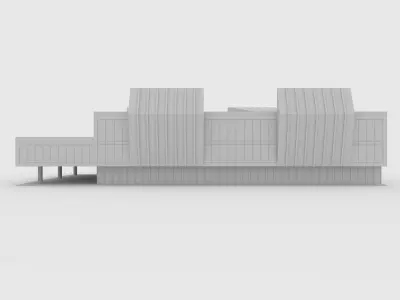 Office 4 Building 3D model