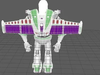 BuzzLightYear buzz lightyear from toy story Low-poly 3D model