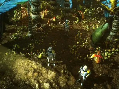 Star wars sci-fi Felucia stuff Low-poly 3D model