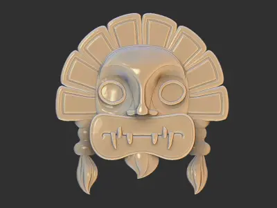 MASK FACE 3D print model