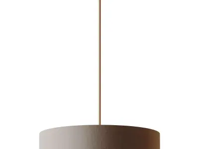 Convertible Drum Pendant Light 3D model