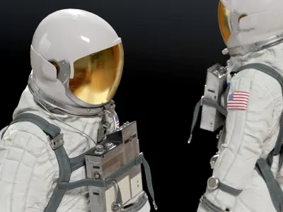 SPACESUIT Gemini G5C 3D model
