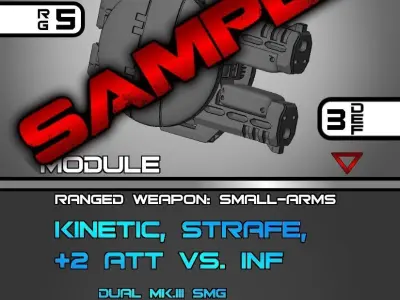 CHIBI-TECH SD - MKIII-DUO GUNPOD     3D print model