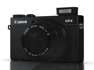 Canon PowerShot G9 X Mark II for Element 3D 3D model