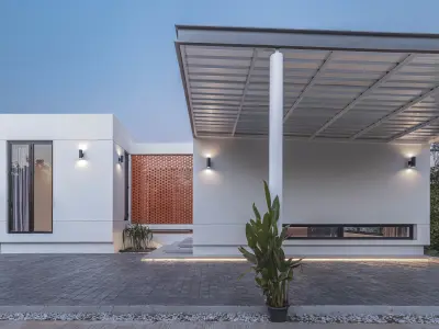 My house Modern 3D model