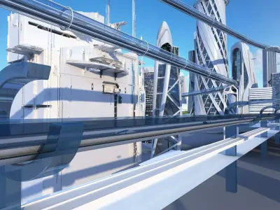 Future City 01 3D model