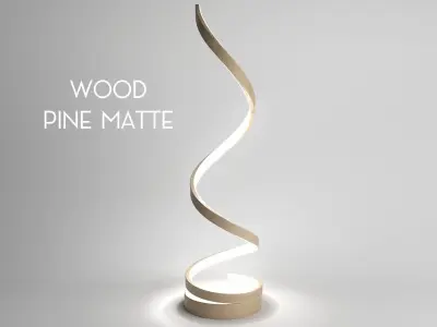 Table lamp Low-poly 3D model 27