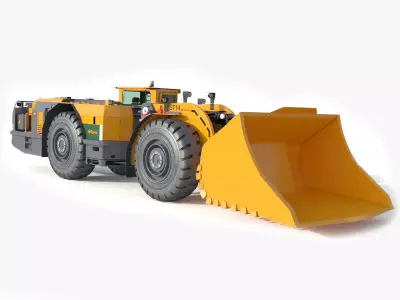 Scooptram ST14 Technical Specification 3D model