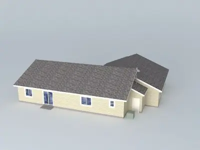 Tract House Free 3D model purchase