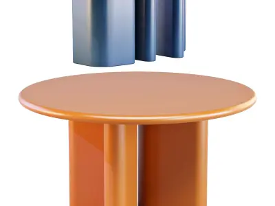 MiniForms BonBon - Dining Tables Set 01 3D model