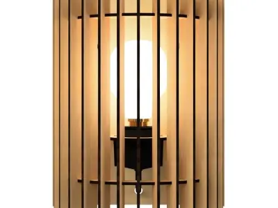 WALL LIGHT STL AND DXF FILES 2 3D print model