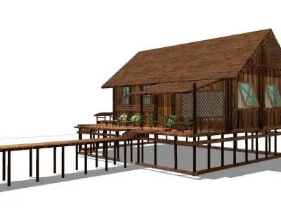 Creative Design-Holiday Cabin-038 3D model