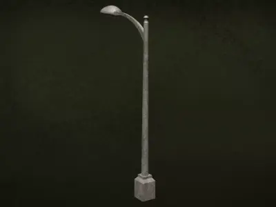 Lamp Street Light Post Series ModernUrbanLux LT1 N1 3D model