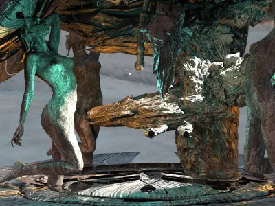 Aphrodites goddess  Cave 3D model