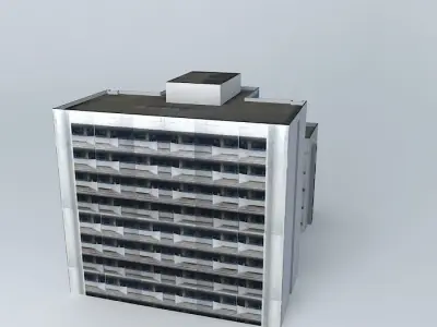 Hospital Tebet 3D model