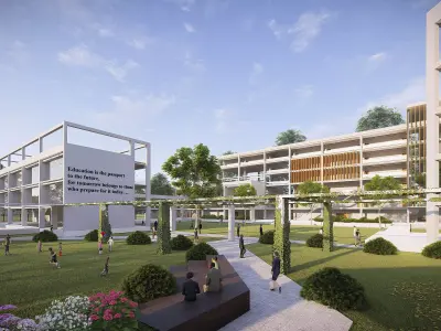 Neighborhood School  3D model