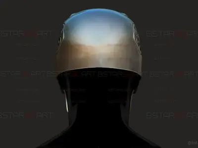 Ternimator Zero Skull Mask Cosplay - Anime Netflix Series 3D print model