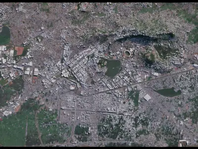 Antananarivo - Madagascar 3D model