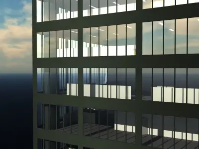High Office Building 3D model