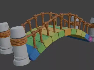 Bridge 3d Model 3D model