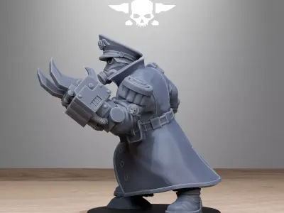 FreeGuard Mutant Officer 3D print model