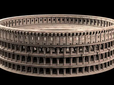 Roman Colosseum 3D model