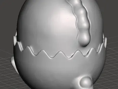 eggy dino 3 types 3D print model