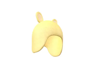 Baby Hat v1 003 Low-poly 3D model