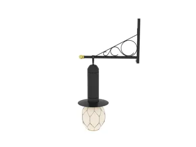 Krizik arc street lamp 3D model