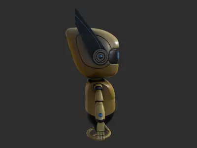 Cartoon Robot 3D model