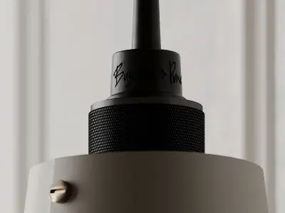 HOOKED wall light small stone from Buster and Punch 3D model