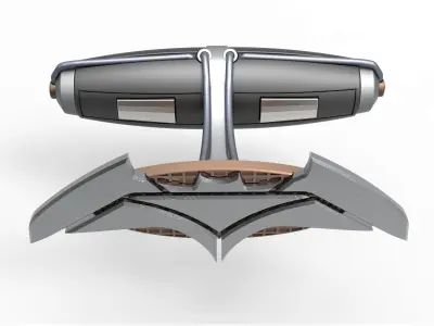 Burn mark from the game Batman Arkham Knight 3D print model