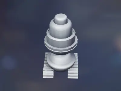 Kal-38 Kal Robotics Collection Low-poly 3D model