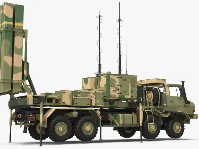  SAM Vehicle Combat Ready Green Camo 