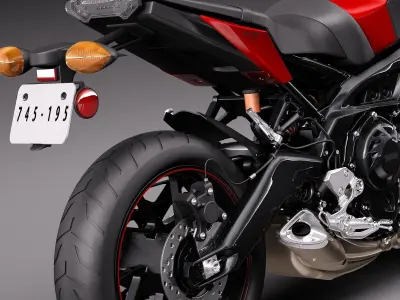 Yamaha FZ-09 2016 3D model