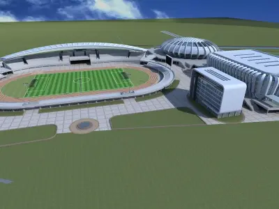 Stadium 2 3D model